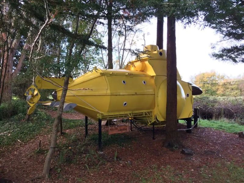 You can Book This Submarine-Themed Tiny House in New Zealand on Airbnb 