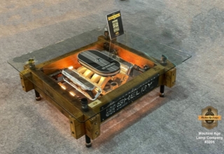 Carroll Shelby Coffee Table by Machine Age Lamps
