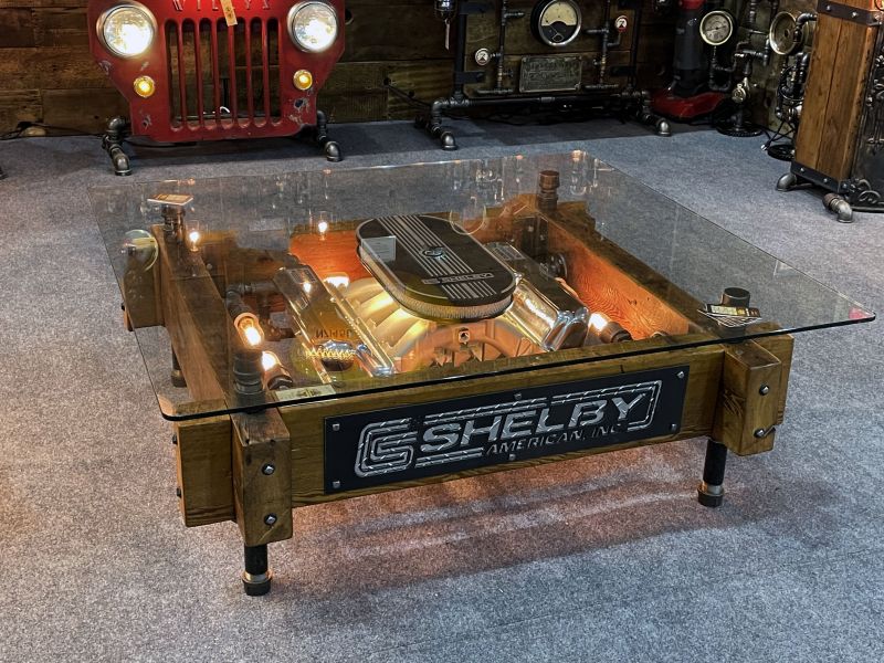 Carroll Shelby Coffee Table by Machine Age Lamps