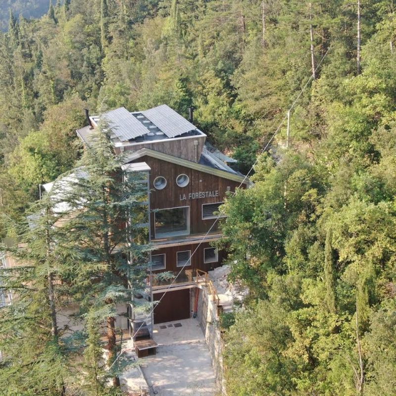 Former Forest Service Station Transformed into Luxury Ecolodge in Italy