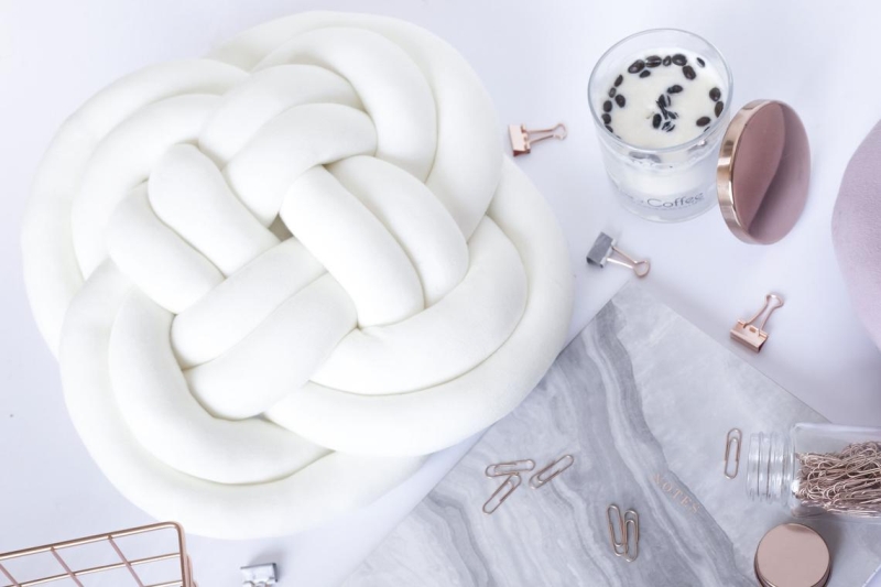 These Stylish Handmade Knot Pillows Will Bring out Your Inner Child