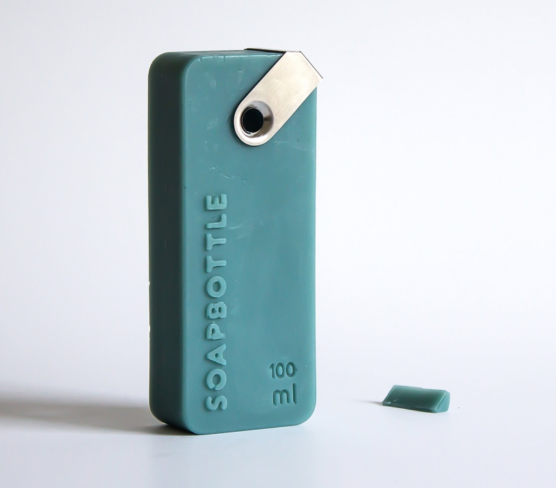 SOAPBOTTLE, a Packaging That Can be Used as a Soap