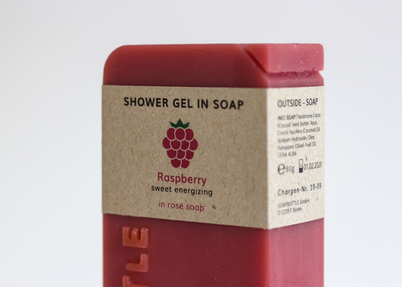 SOAPBOTTLE, a Packaging That Can be Used as a Soap