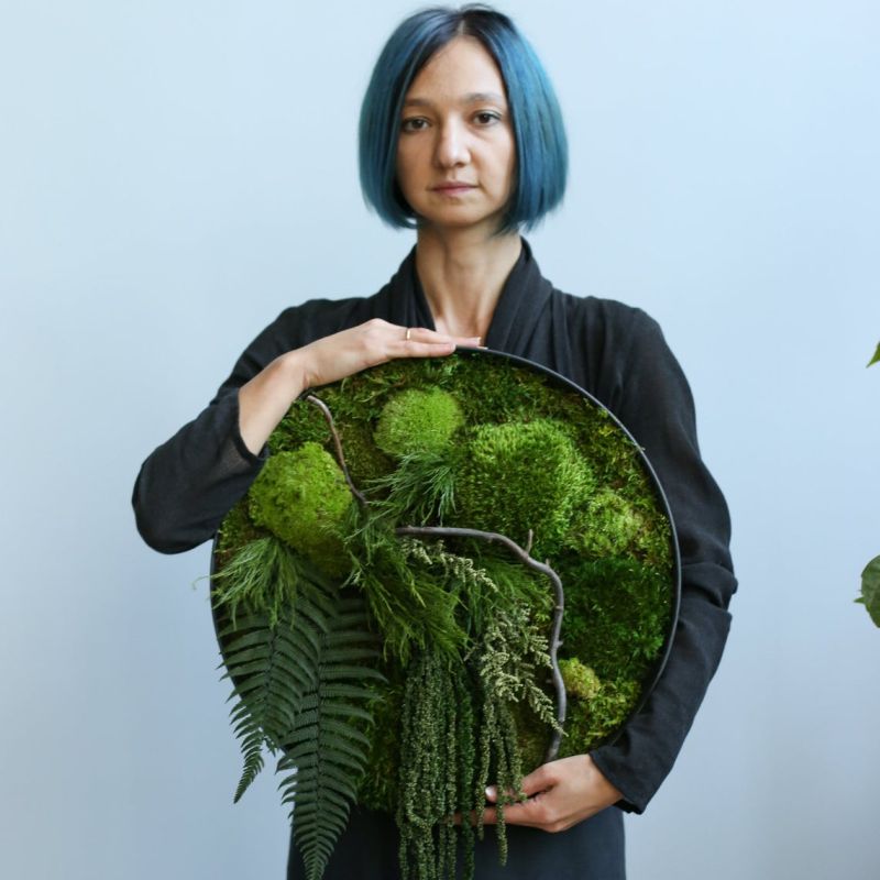 Moss Wall Art by Anna Paschenko are Perfect for Nature Lovers