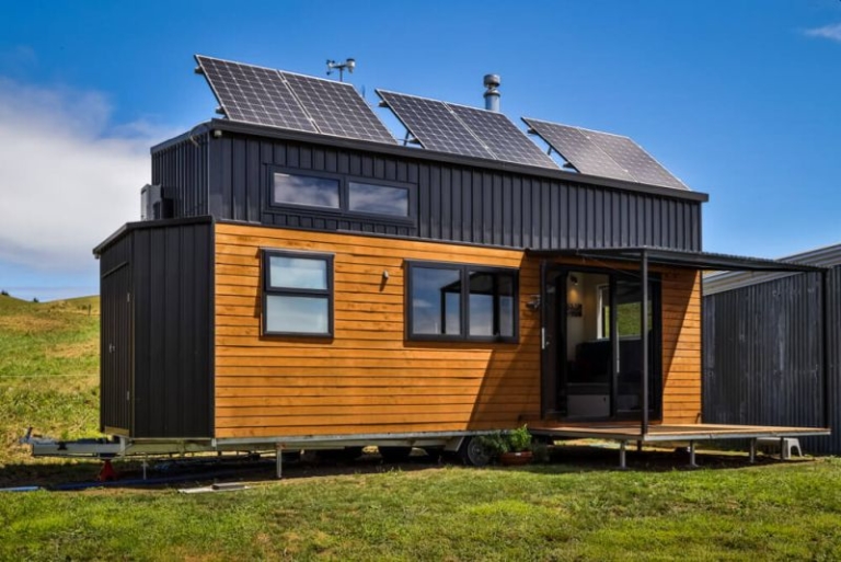 DIY Off-Grid Tiny House is High on Specs, Design and Comfort