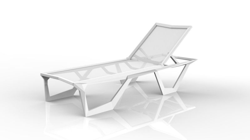 Voxel Sun Lounger by Karim Rashid Boasts Unique, Angular Form