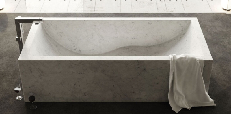 Dedalo Stone Offers Customized Luxurious Marble Bathtubs