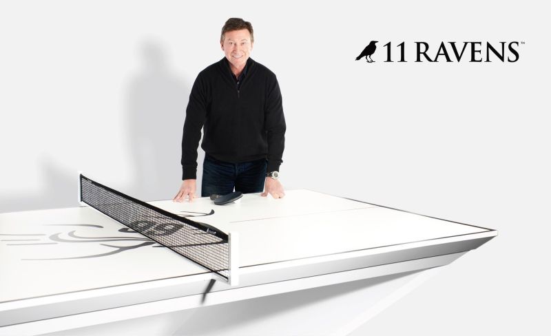 11 Ravens Releases Wayne Gretzky Stealth Ping Pong Table