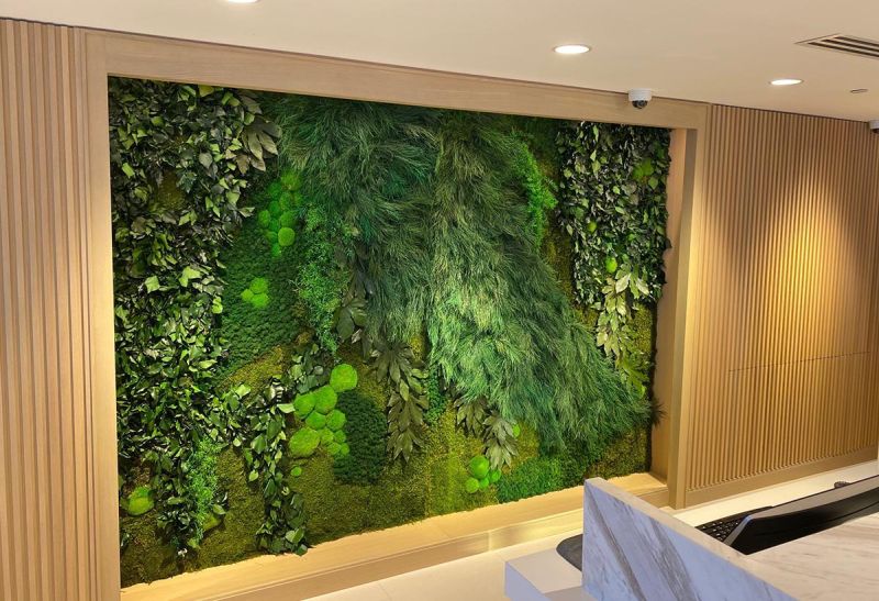 Benetti Home Creates Low-Maintenance and Long-Lasting Vertical Moss Gardens