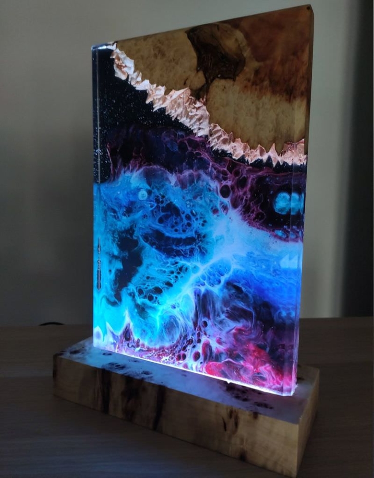 18 Best Resin Lamps to Elevate Your Space in Style