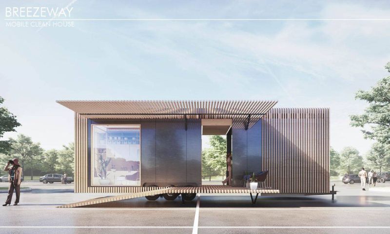 Breezeway Mobile House by Trevor Boyle, AIA is Built for Pandemic Environments