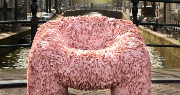 Moooi's Hortensia Armchair Feels and Looks Like Natural Blossoming Hortensia