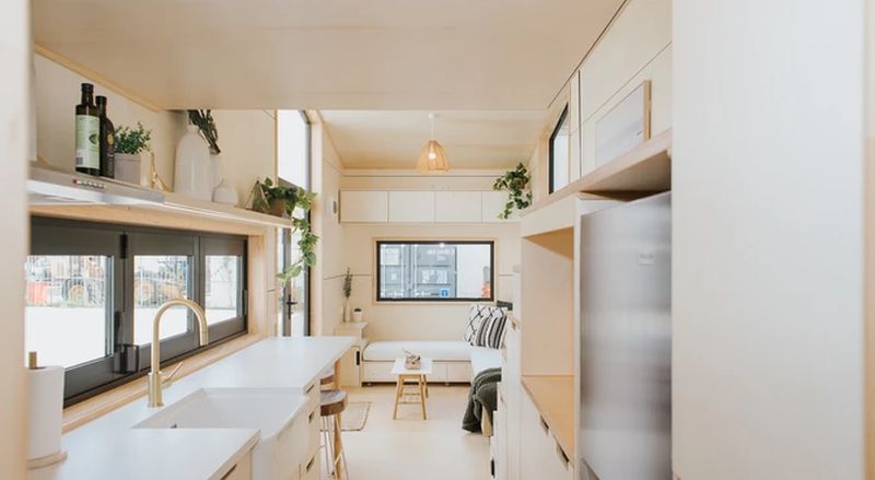 The Kapiti Tiny House is Perfect for Two Persons