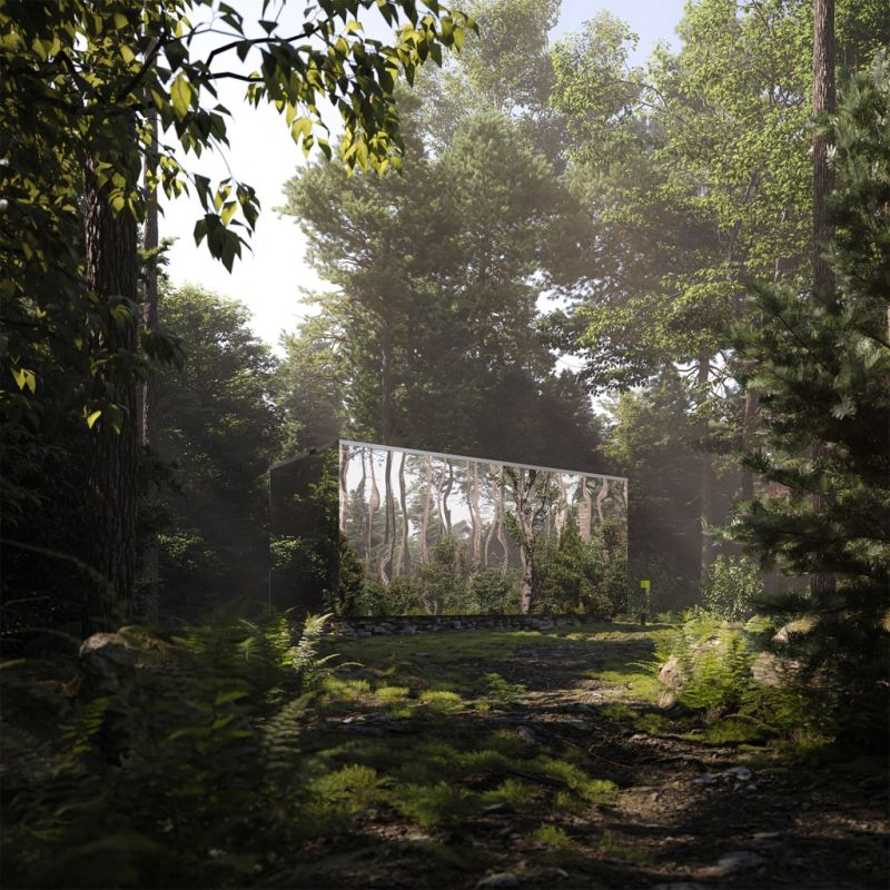 Leckie Studio and Aruliden Designs Mirrored Cabins Amidst Wild Landscape