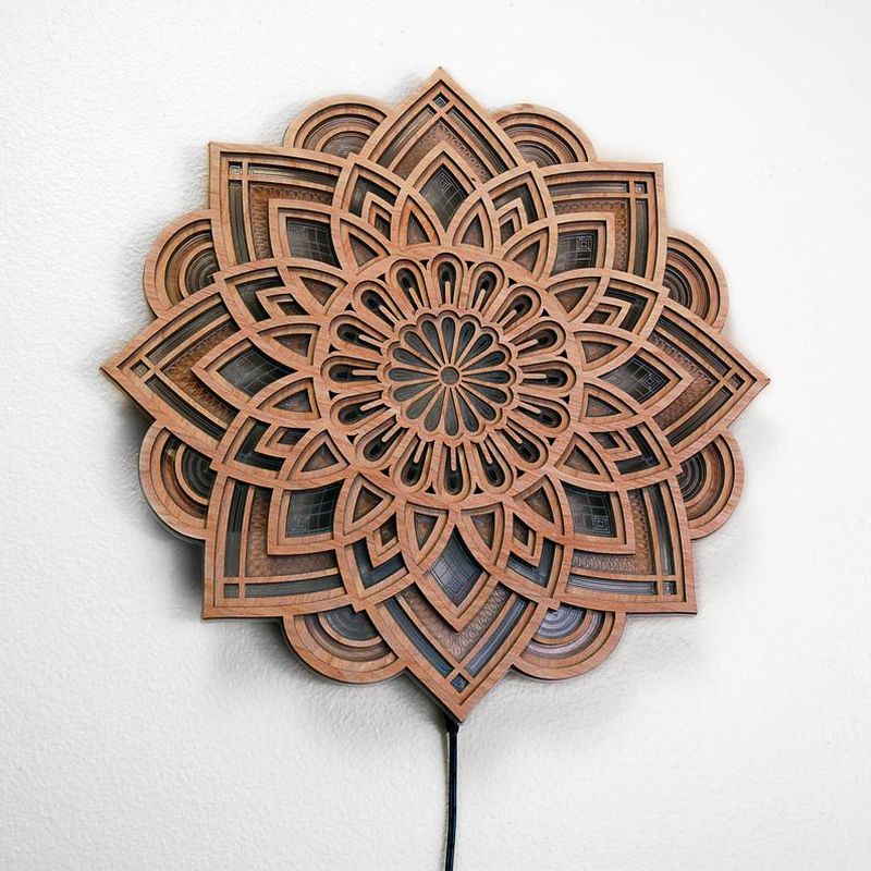 Mandala Night Light