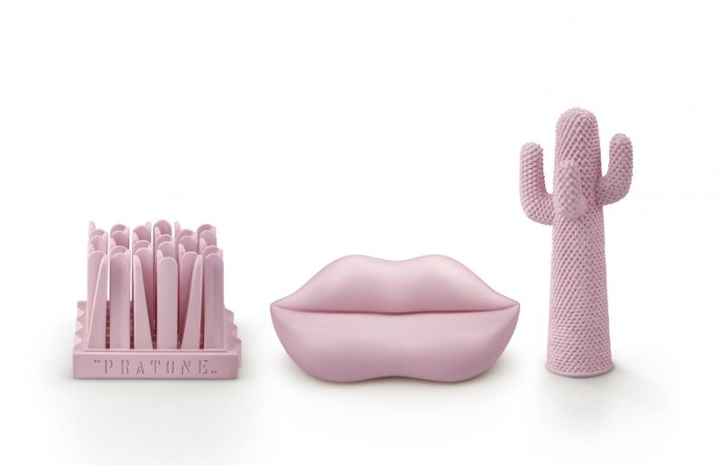 Snarkitecture and Gufram Expand their Broken Series in Pink Shade