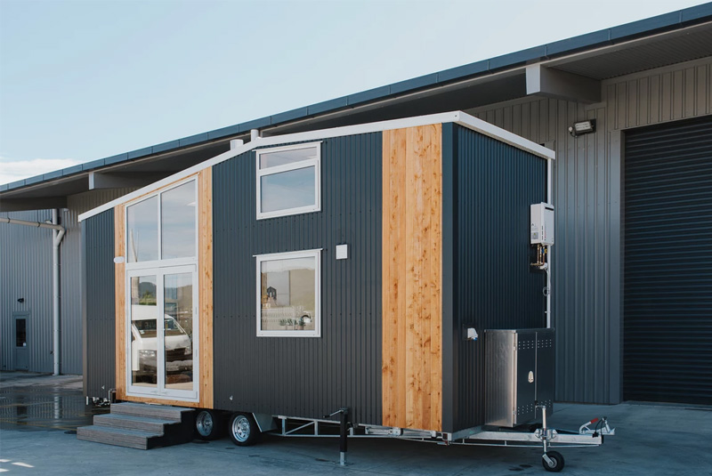 The Kapiti Tiny House is Perfect for Two Persons