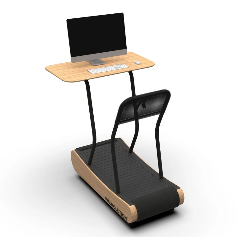 Walkolution Offers Treadmill with Integrated Desk as Healthier Alternative to Sitting