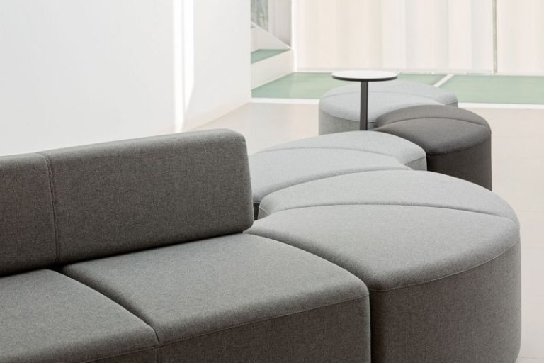 BEND Modular Office Sofa Offers Collaborative Sitting Possibilities