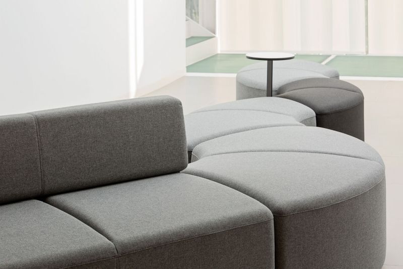 BEND Modular Office Sofa Offers Endless Seating Possibilities