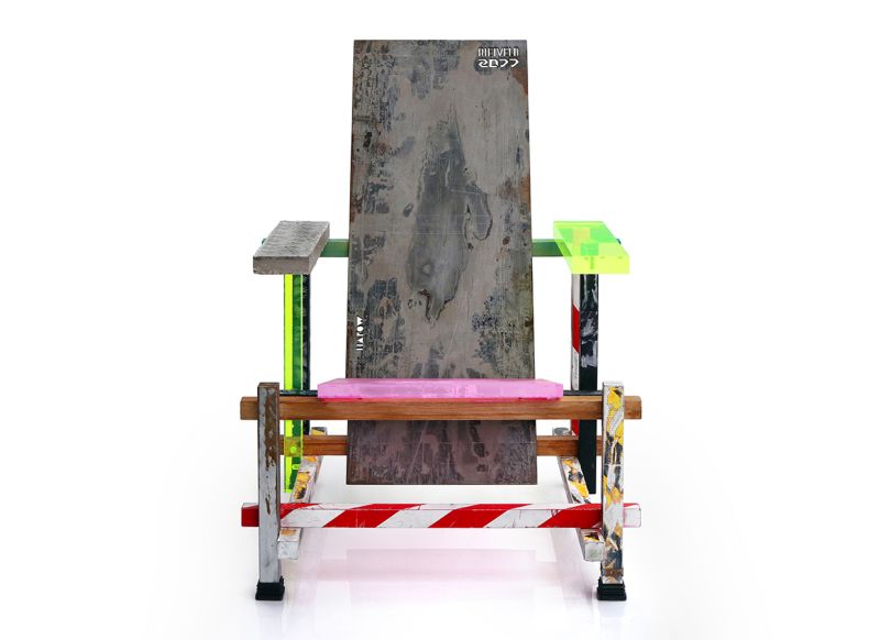 HAROW Recreates Gerrit Rietveld’s Popular Chair to Highlight Global Warming