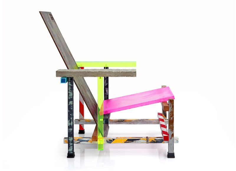 HAROW Recreates Gerrit Rietveld’s Popular Chair to Highlight Global Warming