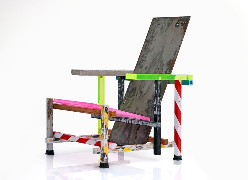 HAROW Recreates Gerrit Rietveld’s Popular Chair to Highlight Global Warming