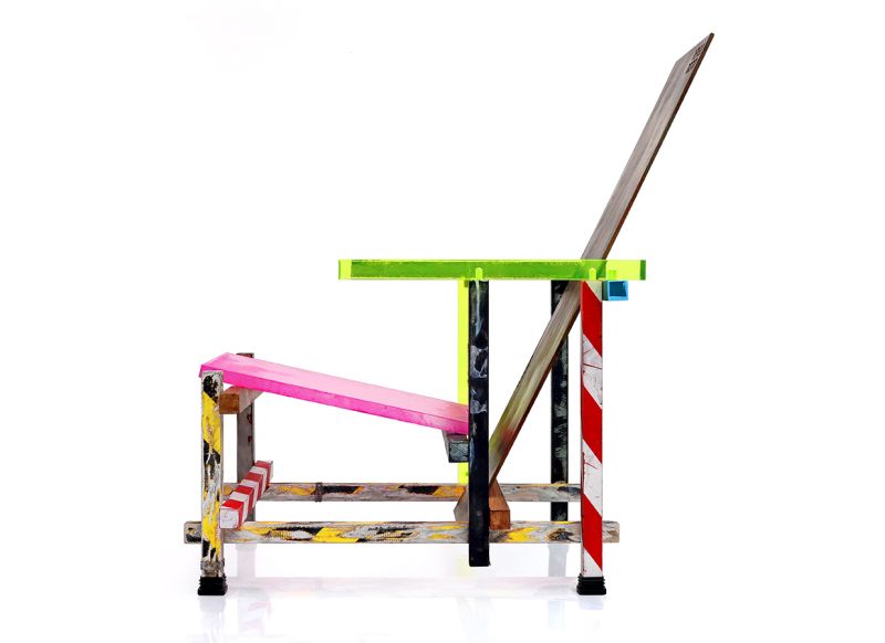 HAROW Recreates Gerrit Rietveld’s Popular Chair to Highlight Global Warming