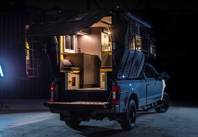 Loki Basecamp Introduces its Cybertruck Edition of Truck Camper