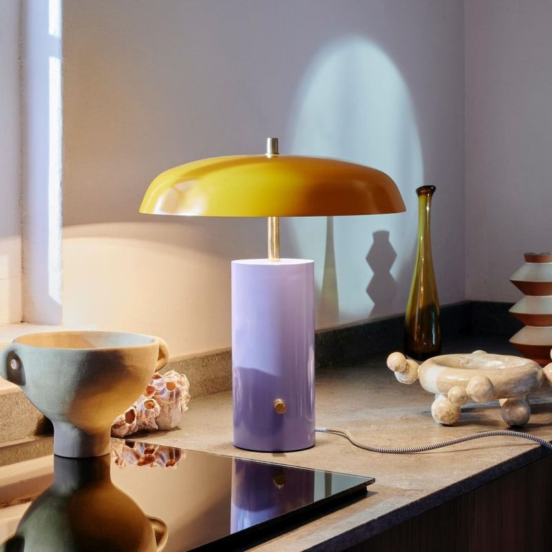 Colorful best sale bedside lamps