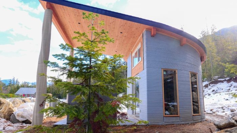 Canada’s inaugural 3D printed House is available for rent on Airbnb