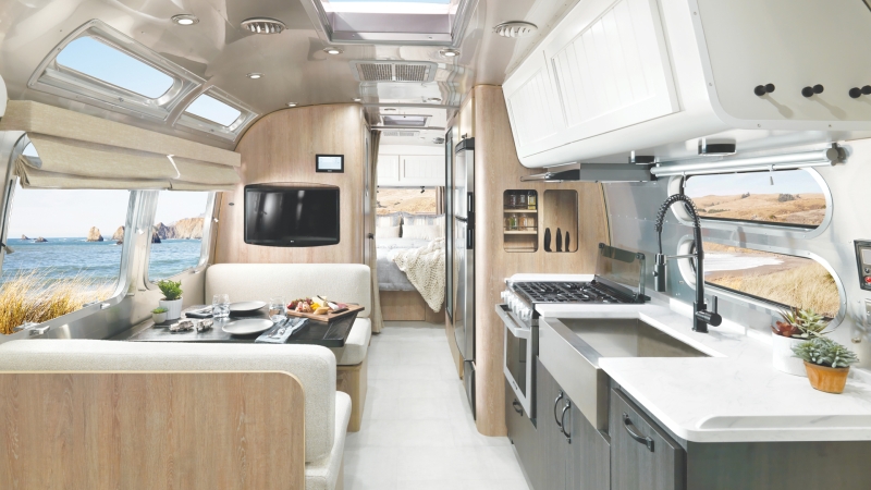 Airstream and Pottery Barn unveils Special-Edition Travel Trailer