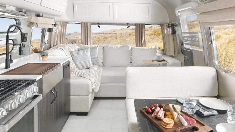 Airstream and Pottery Barn unveils Special-Edition Travel Trailer