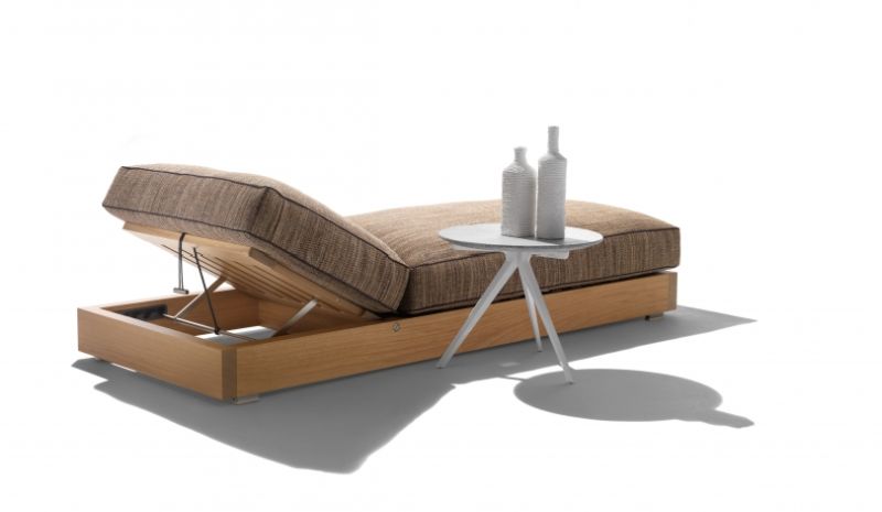 Antonio Citterio Designs Hamptons Reclinable Daybed for Flexform