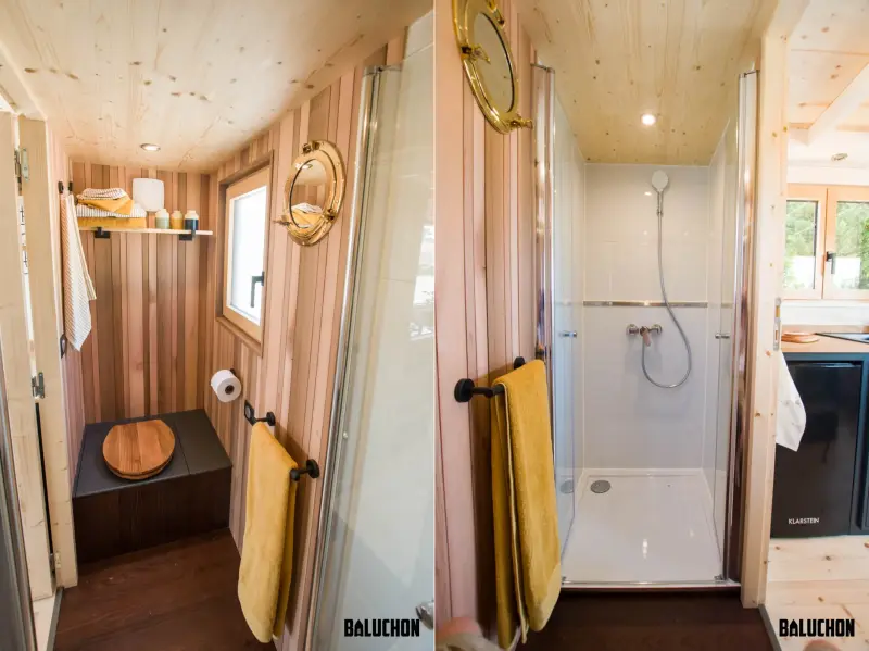 Baluchon Builds Martolod Tiny House for a Sea Lover