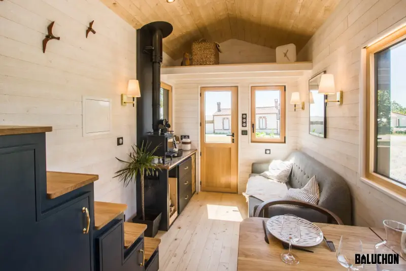 Baluchon Builds Martolod Tiny House for a Sea Lover