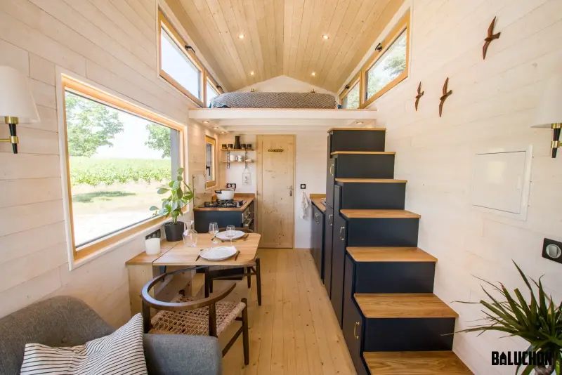 Baluchon Builds Martolod Tiny House for a Sea Lover