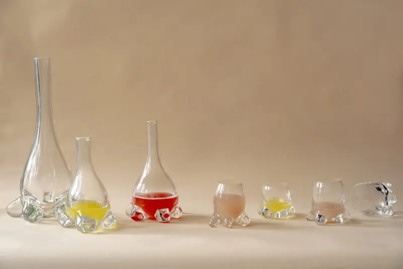 Deborah Czeresko Creates Unique, Sneaker-Shaped Glass Vases