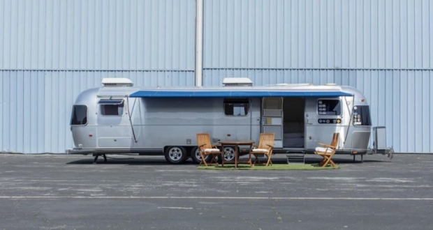 Legendry Actor Tom Hanks has Lived in This Vintage 1992 Airstream Trailer