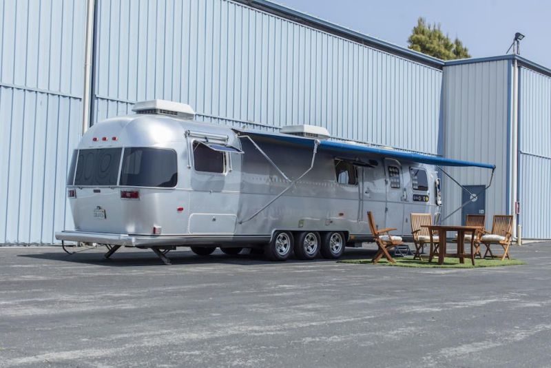 Legendry Actor Tom Hanks has Lived in This Vintage 1992 Airstream Trailer