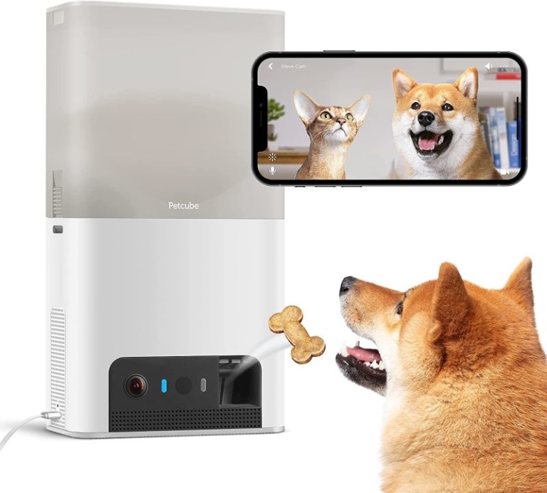 Petcube Bites 2 Lite Smart Camera with Treat Dispenser is Cost Efficient