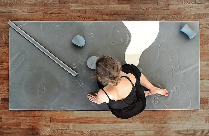 Sacha Buliard’s responsive mat Forms Connection with Your Body That Once lit will never dim