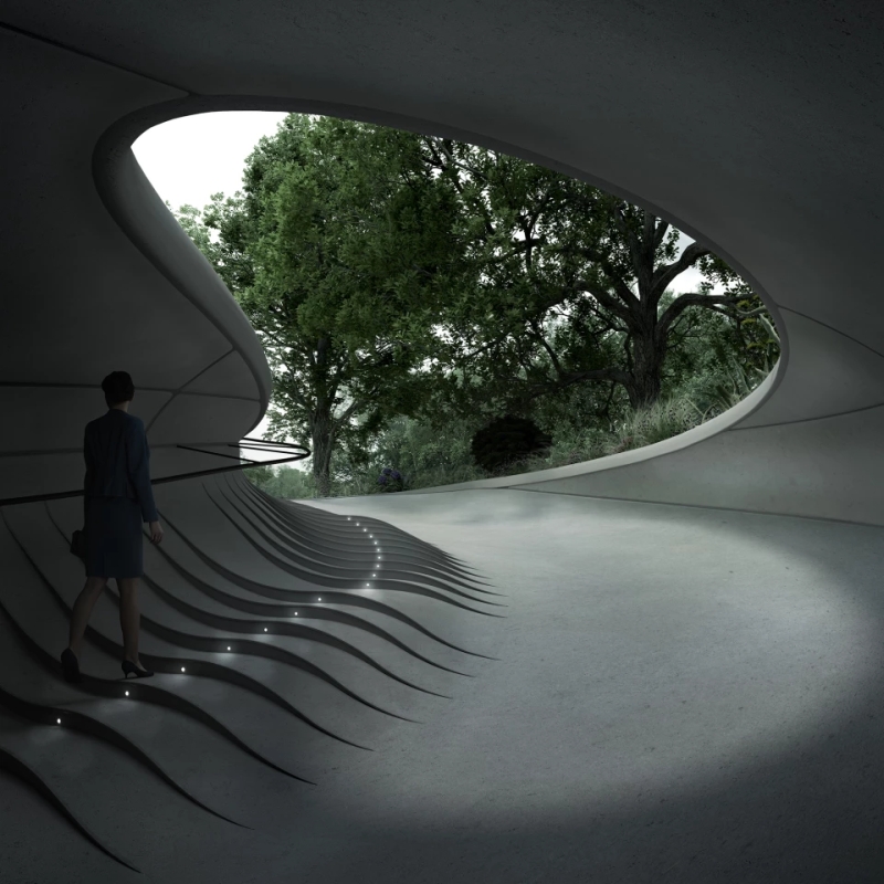 Unism and Arup join hands to design a subterranean garage in Warsaw