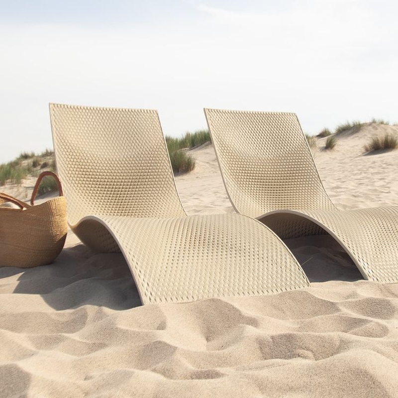 3D Printed Beach Furniture Crafted From Marine Plastic Waste