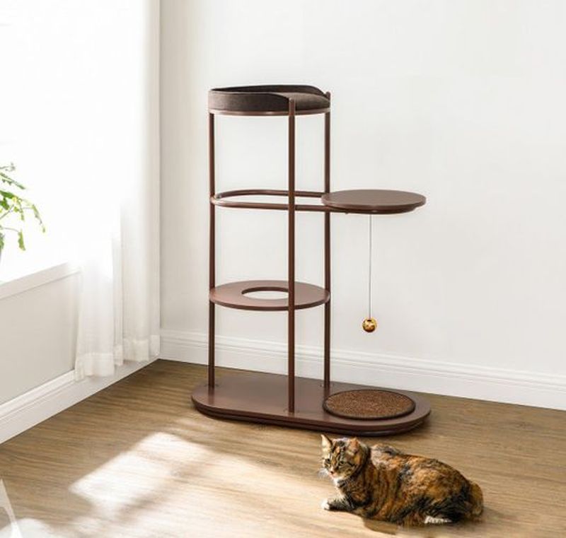 This Award-Winning Cat Climbing Tower is Customizable