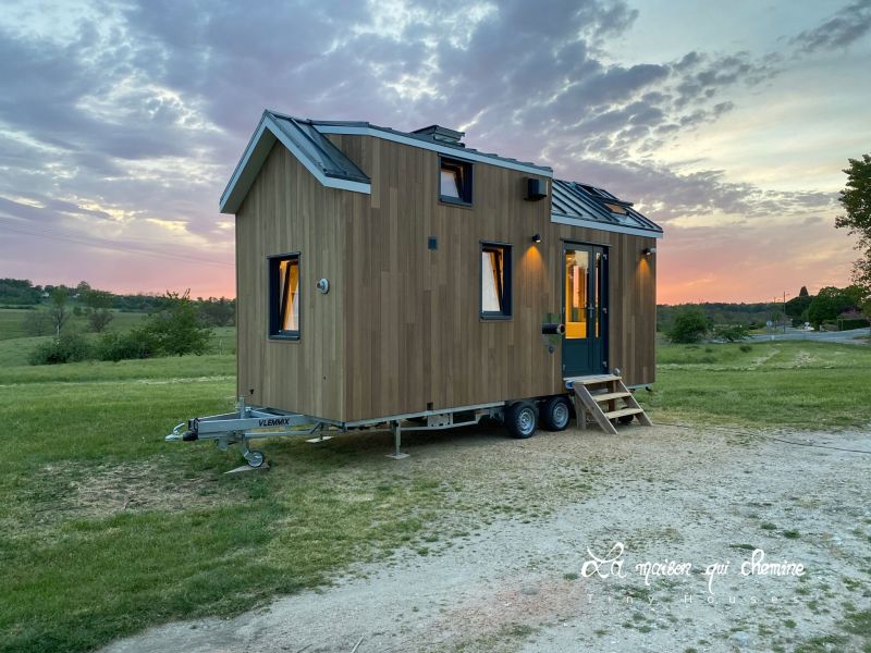 Tiny Doll by La Maison Qui Chemine Features Spacious Patio