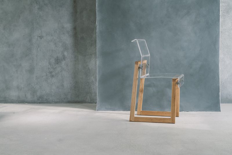 Transparent Chairs by Adorjan Portik are Minimalist Creations