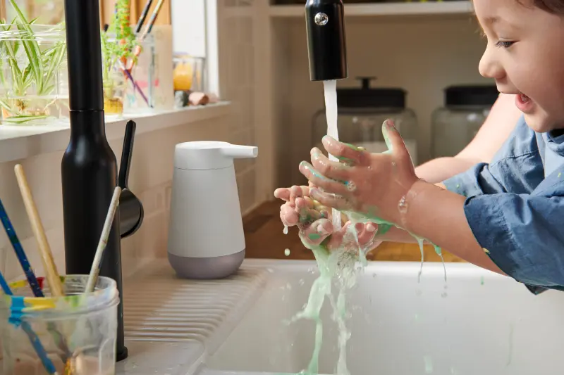 Amazon’s New Smart Soap Dispenser Encourages Proper Hand Washing 