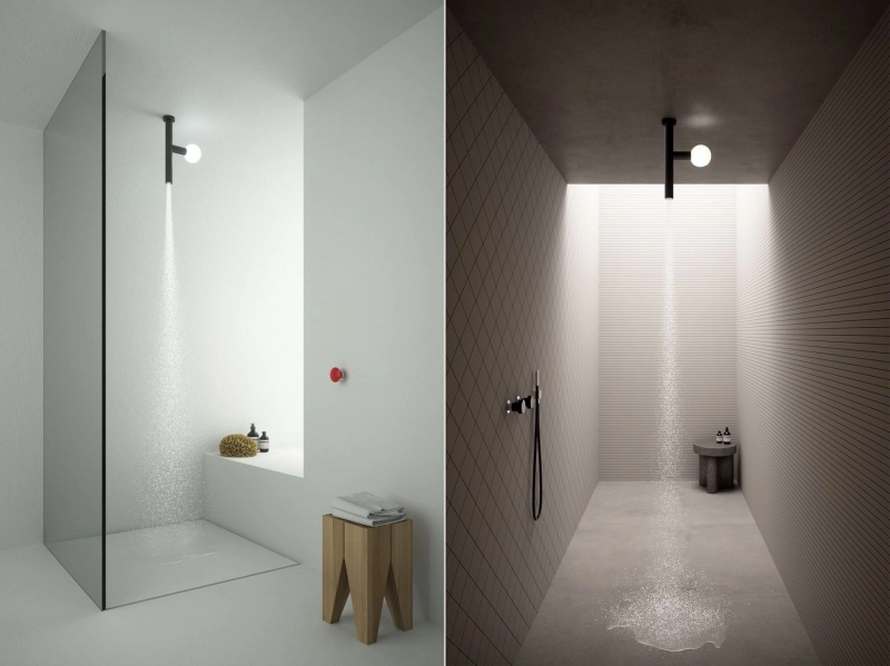 Antonio Lupi’s New Apollo Showers Combine Water and Light