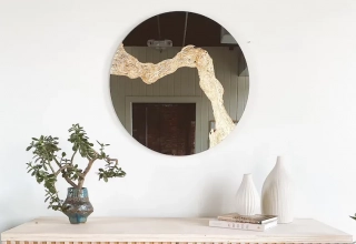 Candice Luter Bags the Grand Prize for her Modern Gilded Glissando Mirror in the Etsy Design Awards-2021